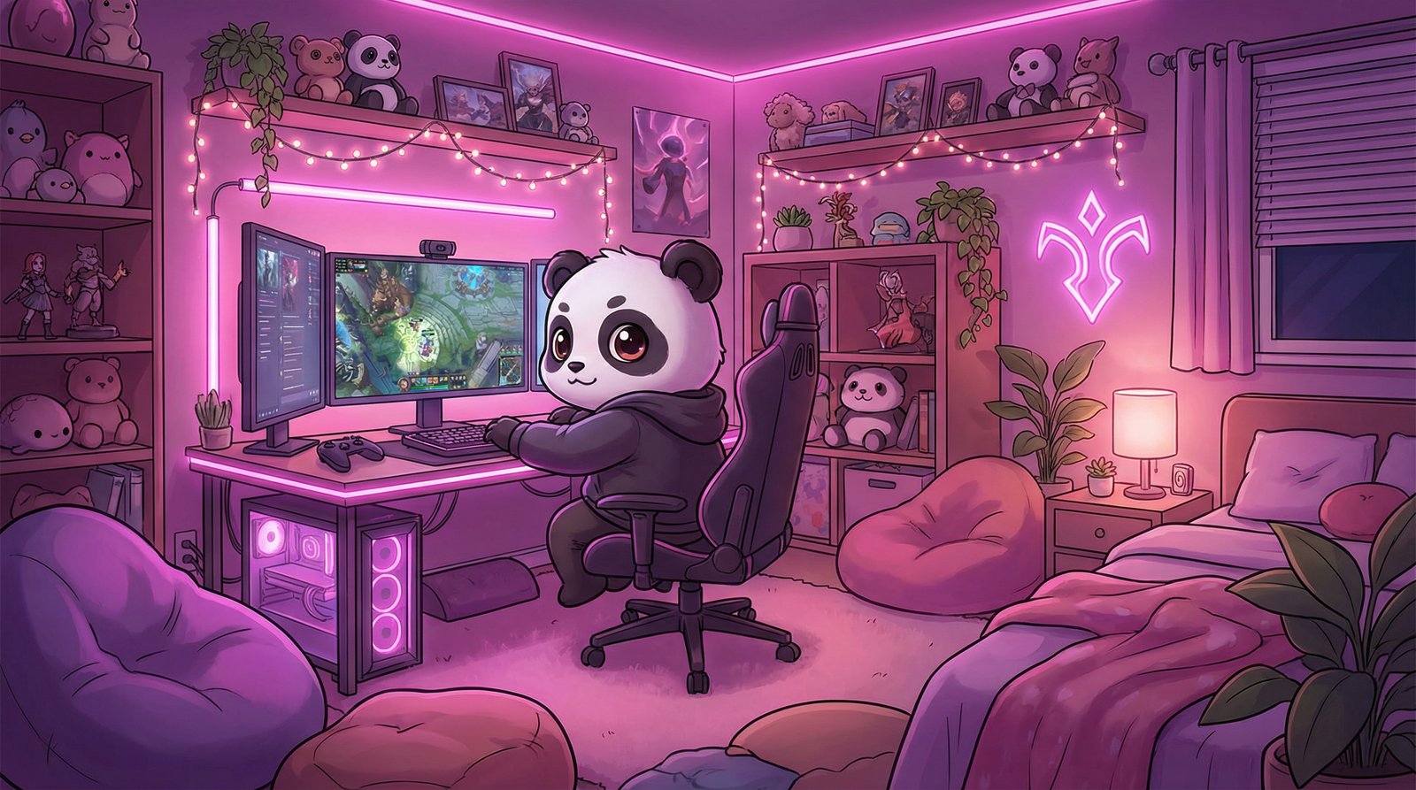 少女萝莉熊猫视频频道